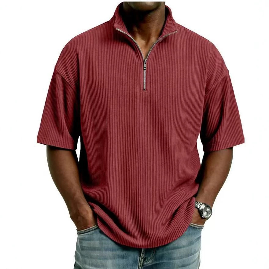 قميص صيفي من القطيفة المضلعة ب - مراجعة Corduroy Button Up Shirt Men وسعره