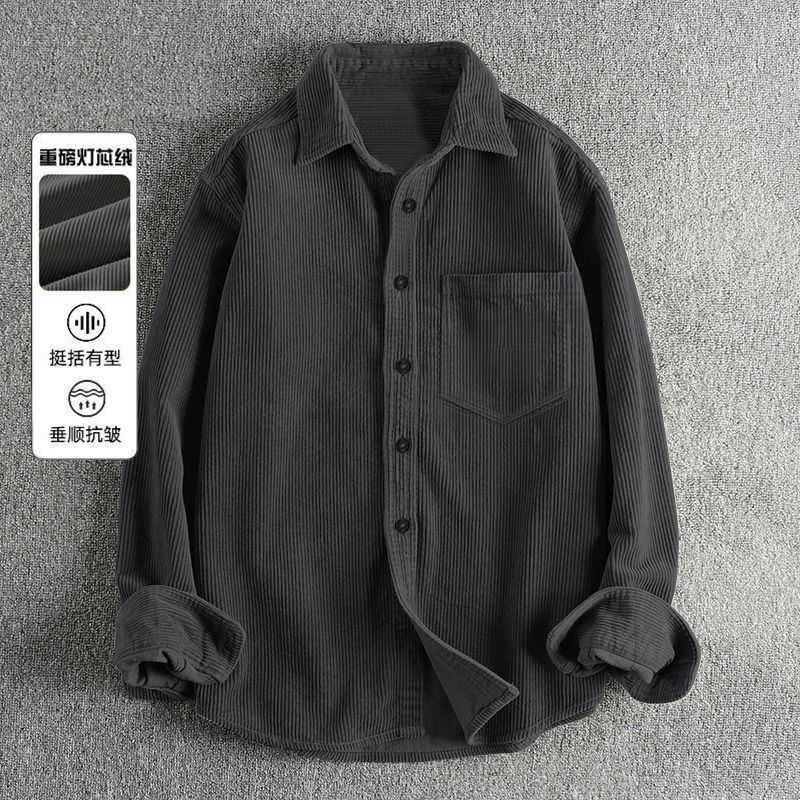 قمصان رجالية من الكوردوروي بأك - مراجعة Corduroy Button Up Shirt Men وسعره