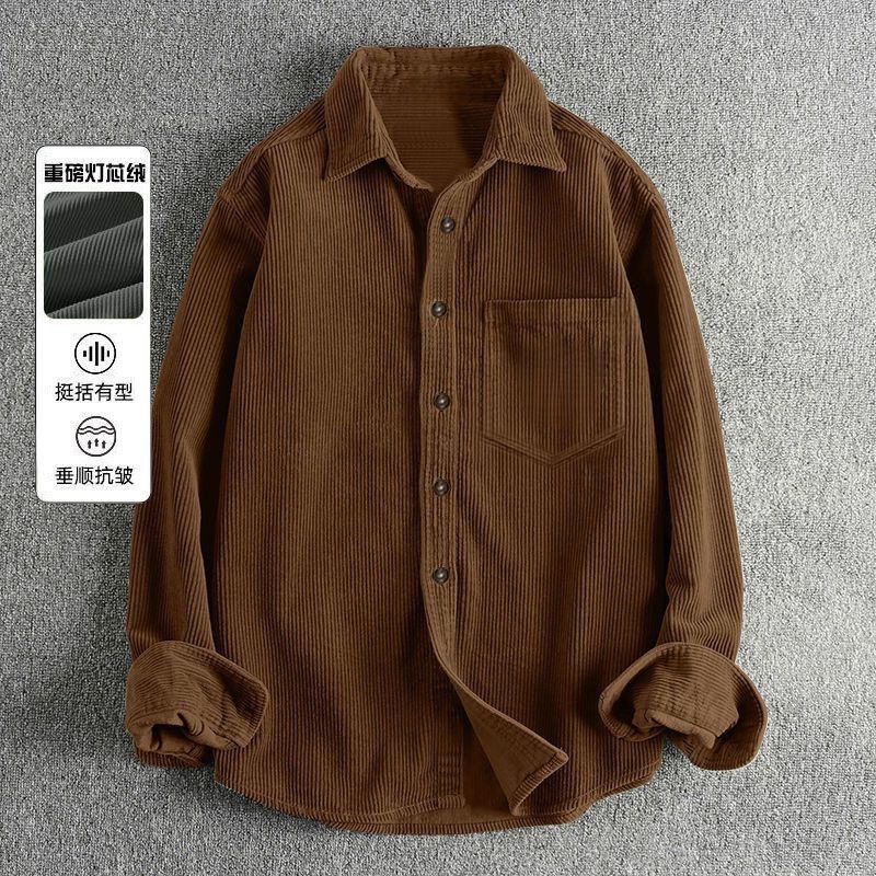 قمصان رجالية من الكوردوروي بأك - مراجعة Corduroy Button Up Shirt Men وسعره