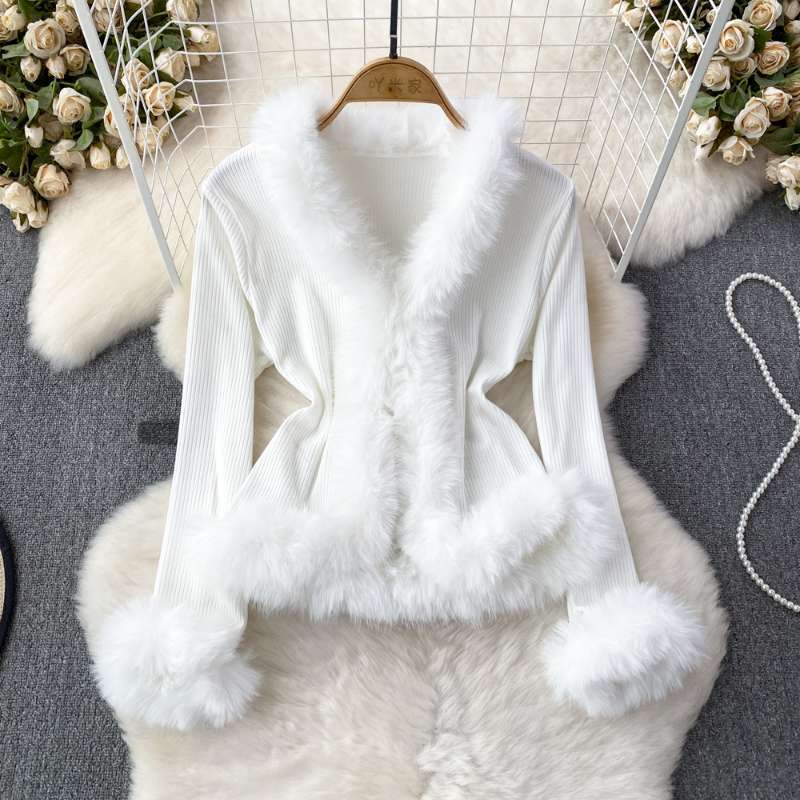 جاكيت نسائي مقاس كبير من الفرو - مراجعة Jackets وسعره
