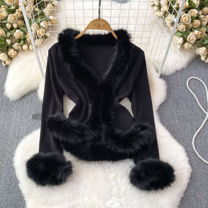 جاكيت نسائي مقاس كبير من الفرو - مراجعة Jackets وسعره
