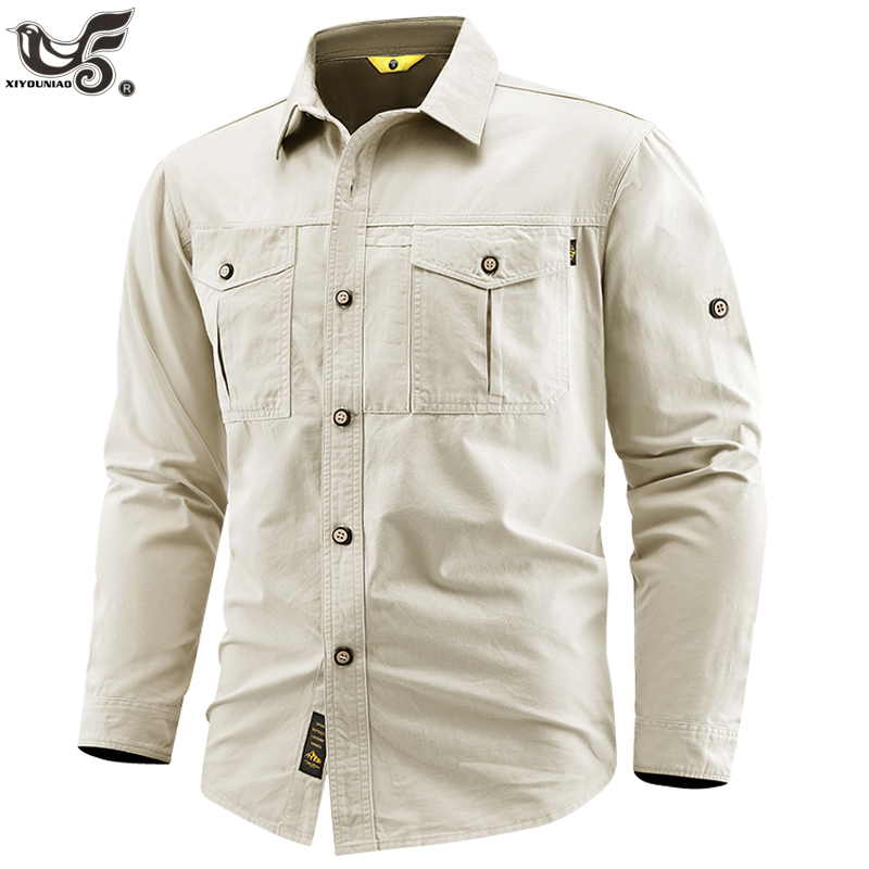 قمصان عسكرية رجالية تكتيكية بأ - مراجعة Tactical Military Shirt Cargo وسعره
