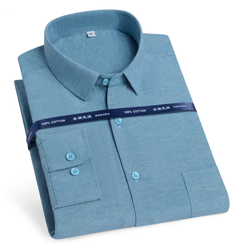 قمصان أكسفورد من القطن الخالص  - مراجعة Oxford Cotton Casual Shirt Business وسعره