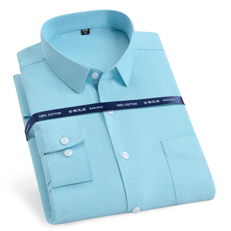 قمصان أكسفورد من القطن الخالص  - مراجعة Oxford Cotton Casual Shirt Business وسعره