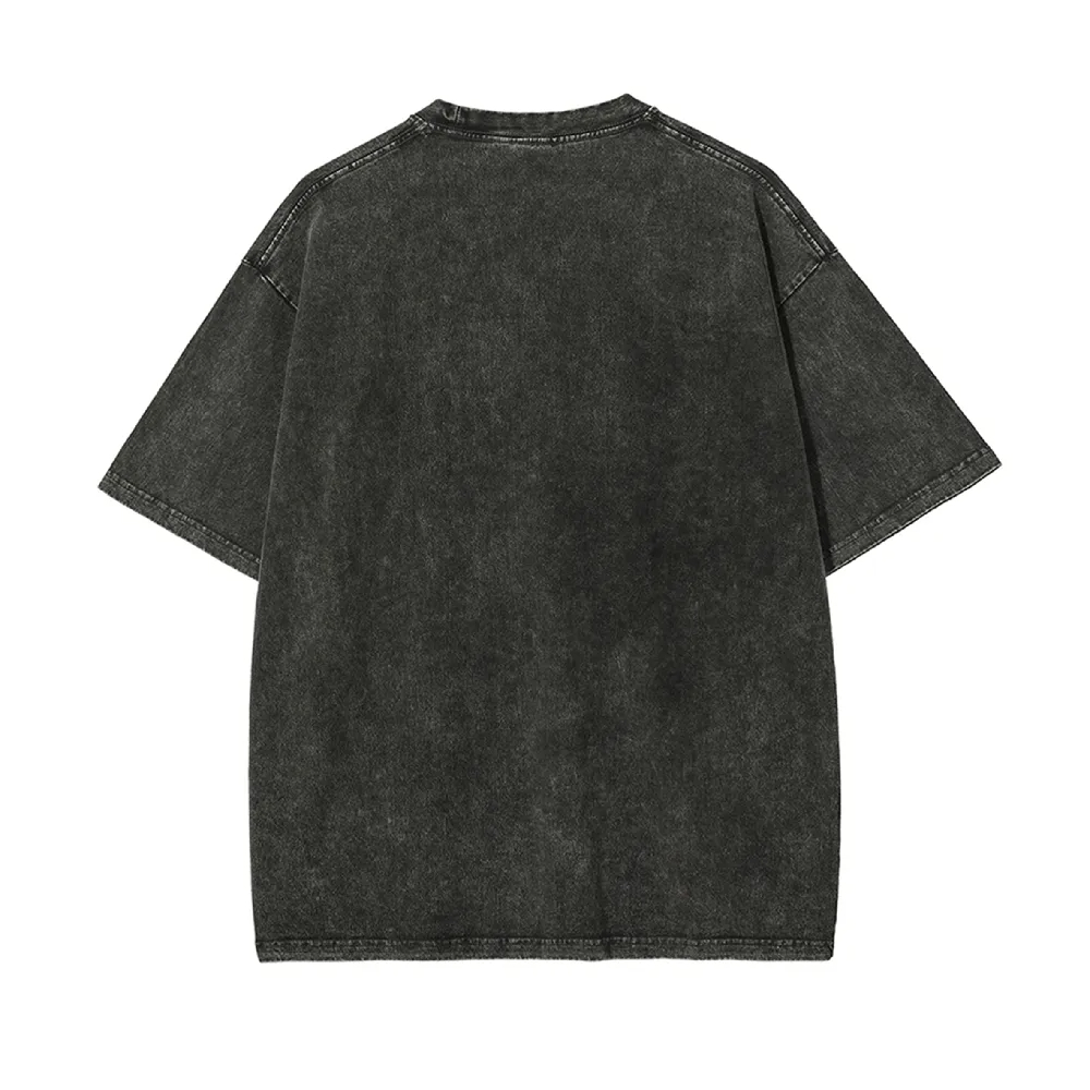 تي شيرت ماهيتو جوجوتسو كايسن ر - مراجعة Acid Wash Vintage Graphic T Shirt وسعره