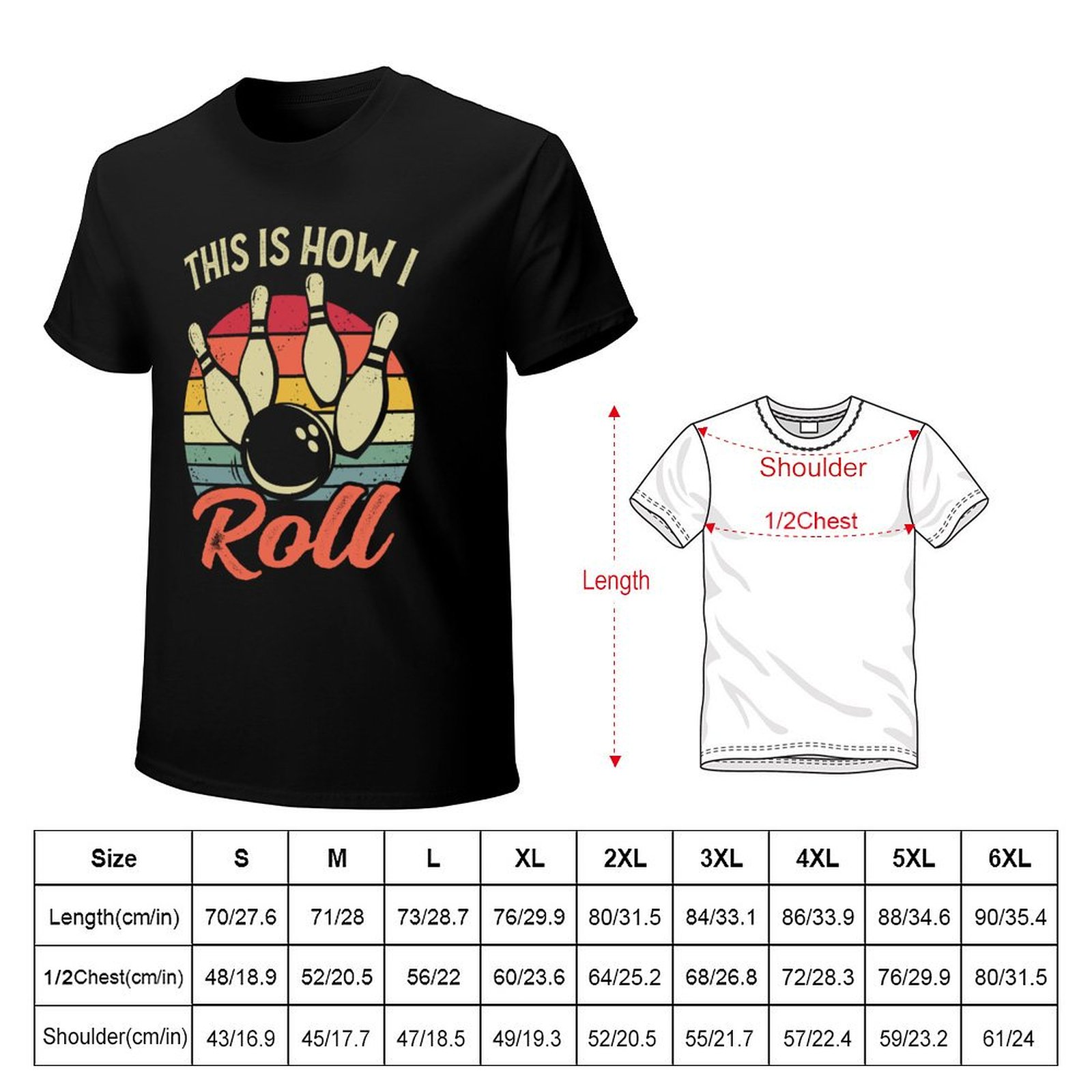 هكذا أعيش حياتي - تي شيرت بولي - مراجعة Short Sleeve Bowling Shirt Retro وسعره