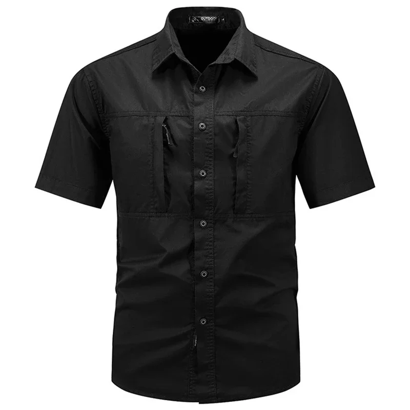 الرجال التكتيكية قصيرة الأكمام - مراجعة Tactical Military Shirt Cargo وسعره
