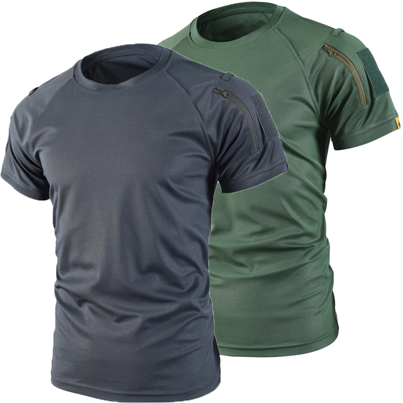 الرجال الرياضة الصيف العسكرية  - مراجعة Tactical Military Shirt Cargo وسعره