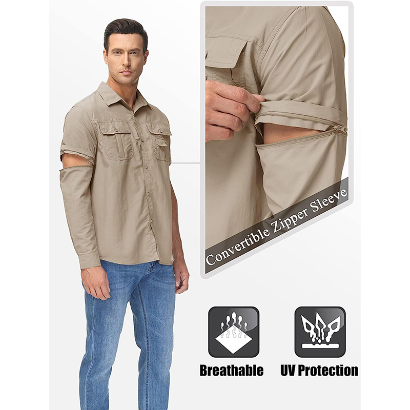 TRVLWEGO الرجال قميص المشي لمس - مراجعة Tactical Military Shirt Cargo وسعره