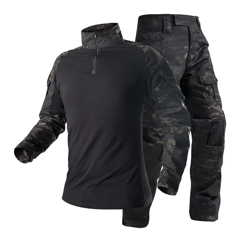 طقم زي تكتيكي قتالي للرجال بال - مراجعة Tactical Military Shirt Cargo وسعره