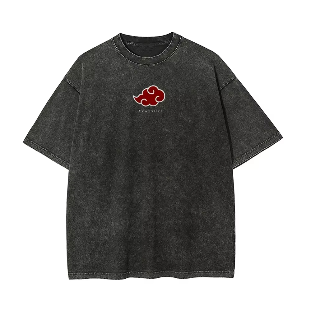 قميص ناروتو إيتاتشي أوتشيها ال - مراجعة Acid Wash Vintage Graphic T Shirt وسعره