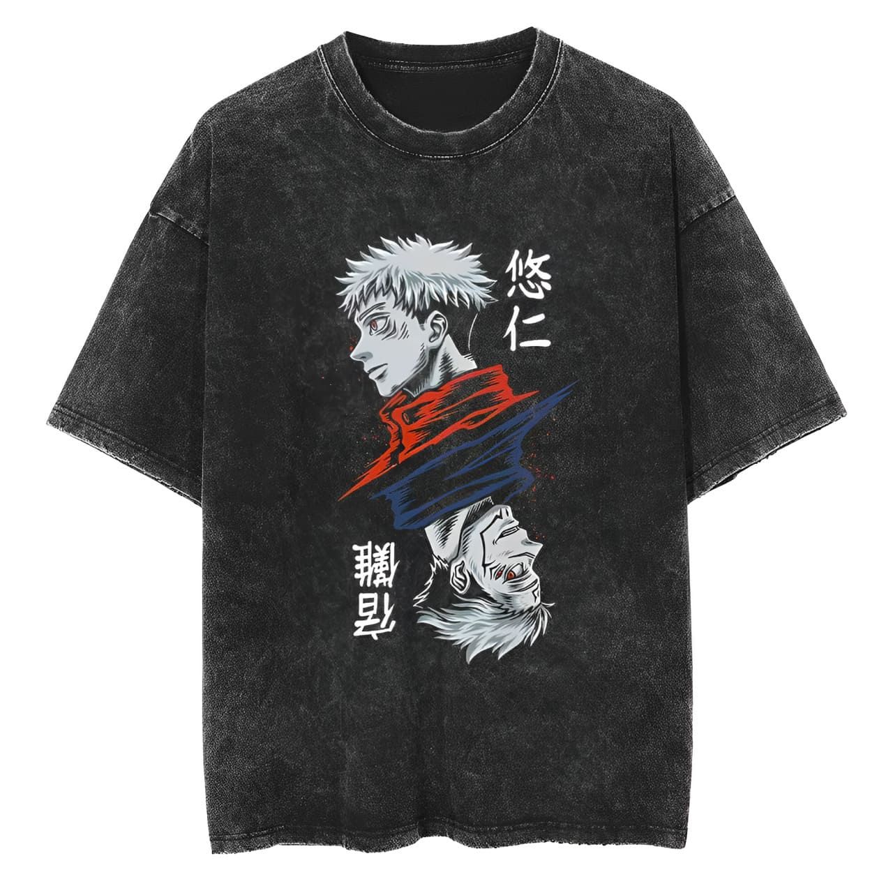 تي شيرت إيتادوري سوكونا من أنم - مراجعة Acid Wash Vintage Graphic T Shirt وسعره