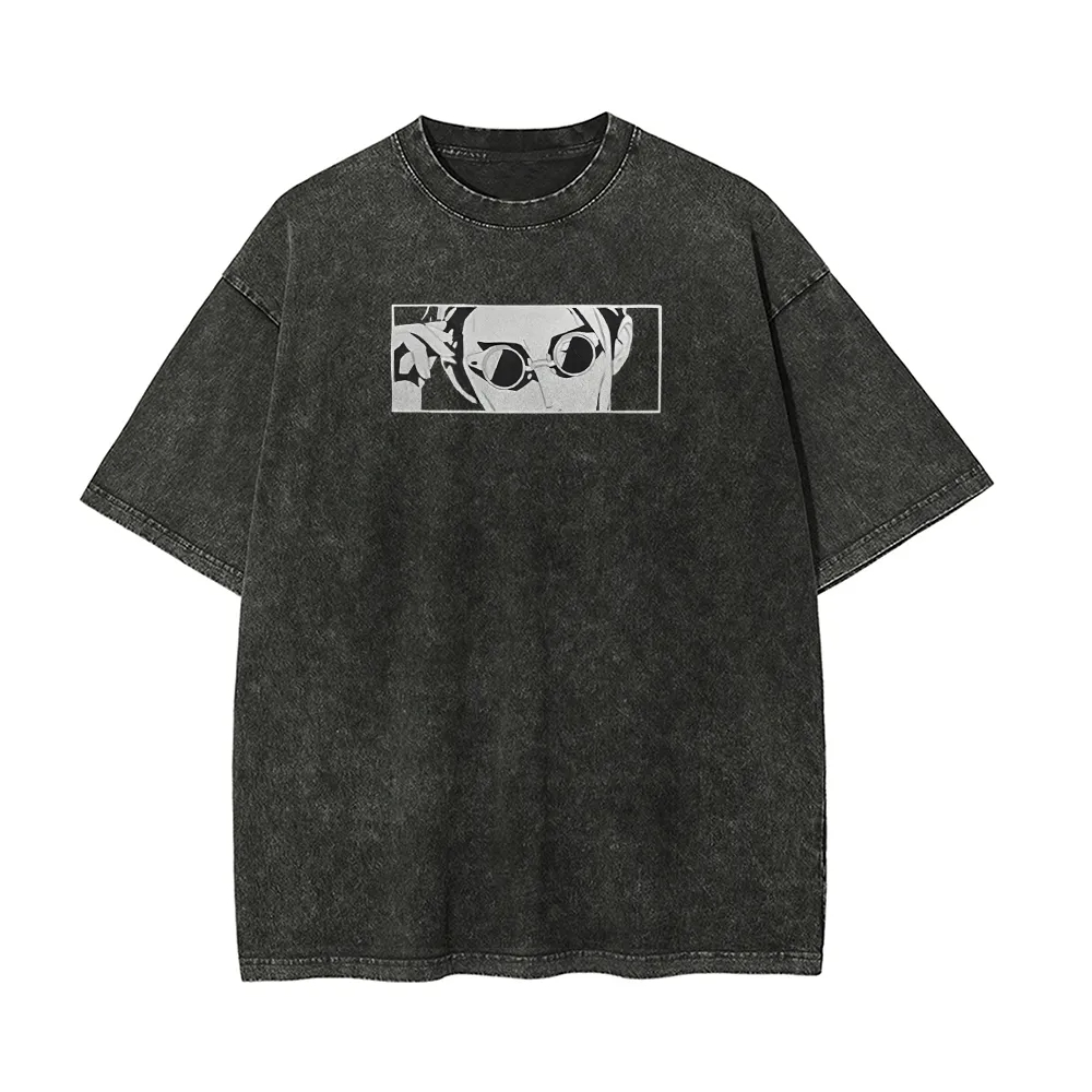 تي شيرت كينتو نانامي من جوجوتس - مراجعة Acid Wash Vintage Graphic T Shirt وسعره