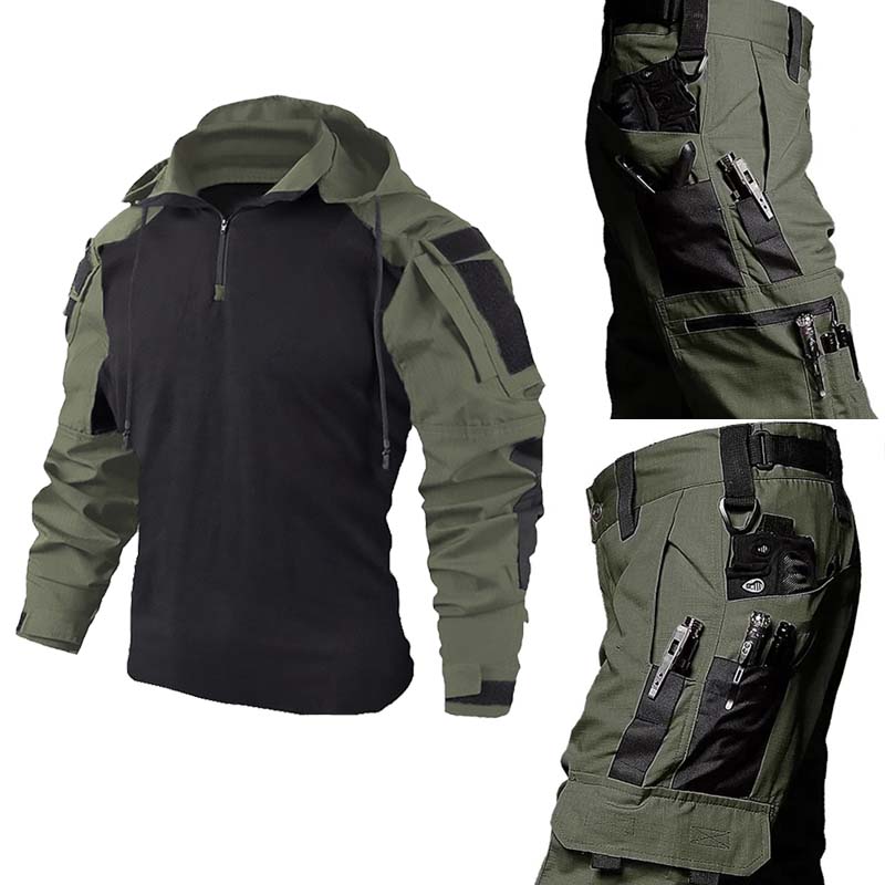 طقم زي عسكري تكتيكي: قميص ضفدع - مراجعة Tactical Military Shirt Cargo وسعره