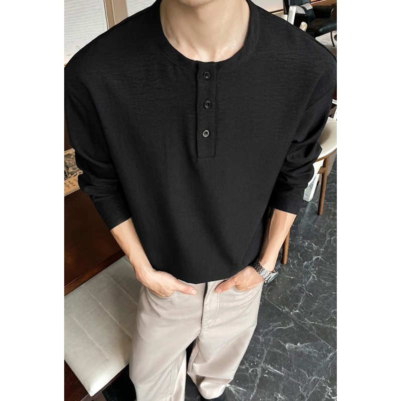 قميص رجالي كاجوال من الكتان ال - مراجعة Mens Linen Shirt Long Sleeve وسعره