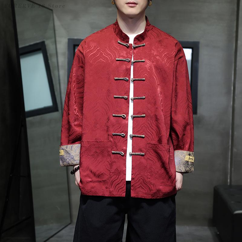 حجم كبير 5XL الرجال تانغ دعوى  - مراجعة Mens Linen Shirt Long Sleeve وسعره