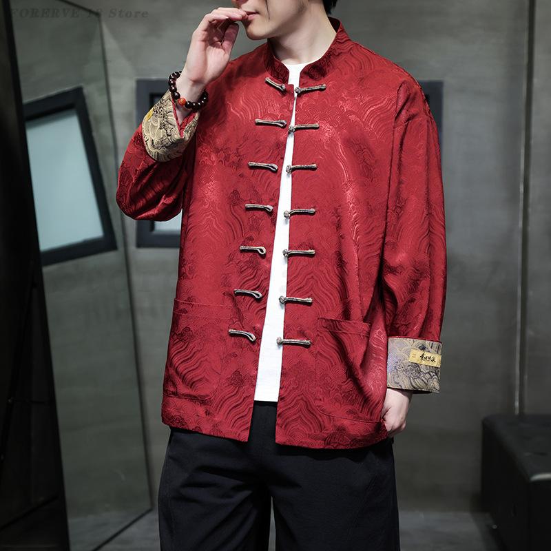 حجم كبير 5XL الرجال تانغ دعوى  - مراجعة Mens Linen Shirt Long Sleeve وسعره