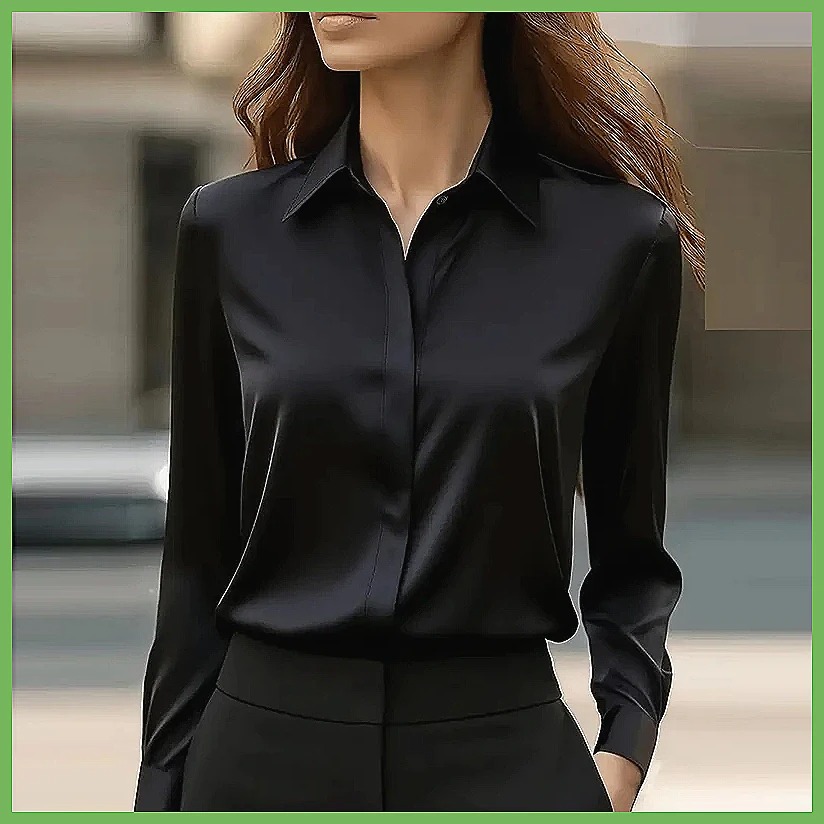 بلوزة نسائية جديدة للمكتب بأكم - مراجعة Shirts وسعره
