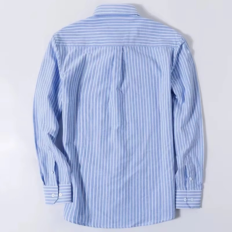 زائد 5XL 6XL رجل أكسفورد قمصان - مراجعة Oxford Cotton Casual Shirt Business وسعره