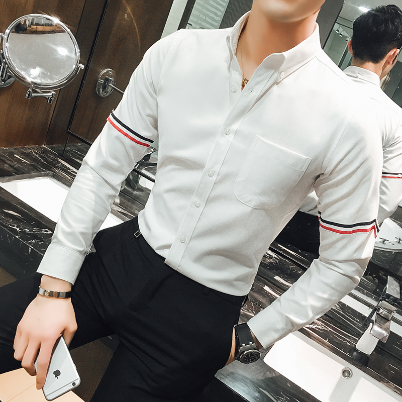 قميص رجالي - قميص أكسفورد من م - مراجعة Oxford Cotton Casual Shirt Business وسعره