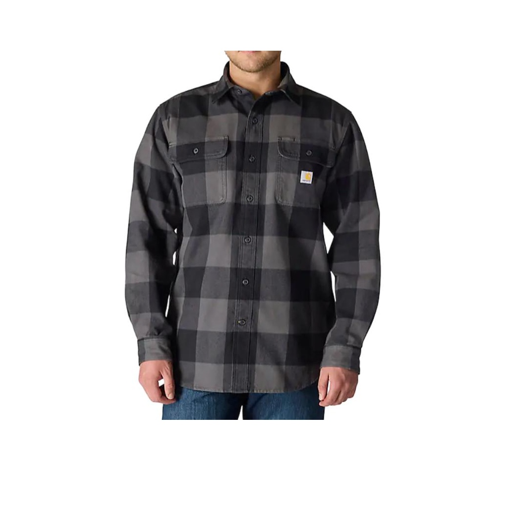 كارهارت FW25 107013 قميص رجالي - مراجعة Flannel Plaid Shirt Heavy Weight وسعره