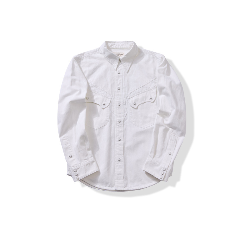 قميص غربي لؤلؤي أمريكي عتيق -  - مراجعة Mens Western Denim Pearl Snap Shirt وسعره