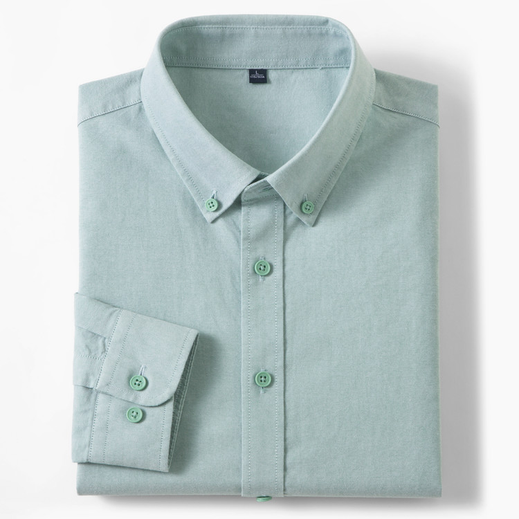 قميص أكسفورد رجالي جديد لعام 2 - مراجعة Mandarin Collar Formal Shirt Slim Fit وسعره
