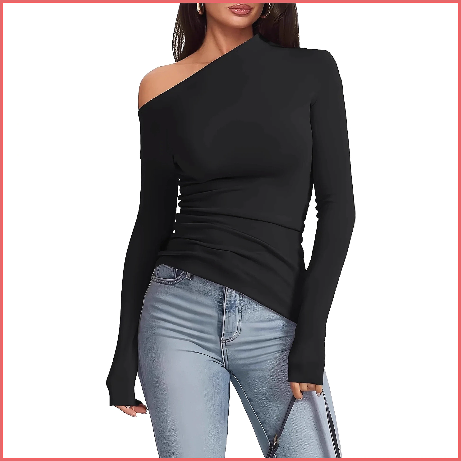 تي شيرت نسائي بأكمام طويلة وكت - مراجعة Shirts وسعره